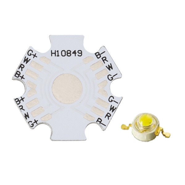 Плата RGBW STAR (Emitter RGBW 1x, W) (Arlight, STAR type)