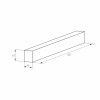 Трек MAG-TRACK-4563-500 (WH) (Arlight, IP20 Металл, 3 года)