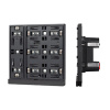 INTELLIGENT ARLIGHT Механизм панели KNX-304-22-IN Black (Bus) (IARL, IP20 Пластик, 2 года)
