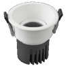 Светильник MS-FLOW-BUILT-R85-6W Day4000 (WH, 38 deg, 230V) (Arlight, IP20 Металл, 5 лет)