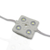 Светодиодный модуль квадратный 2835-4 М394 (1,44W, 12V, White)