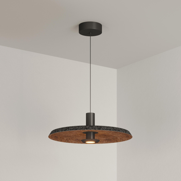 Светильник SP-KOTARO-R450-12W Warm2700 (BK-CF, 36 deg, 230V, TRIAC) (Arlight, IP20)