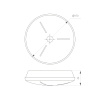 Светильник SP-TOR-RING-HANG-R600-42W Day4000 (BK, 120 deg) (Arlight, IP20 Металл, 3 года)