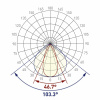 Экран с линзой SATIN-10-90 для PDS, MIC (Arlight, Пластик)