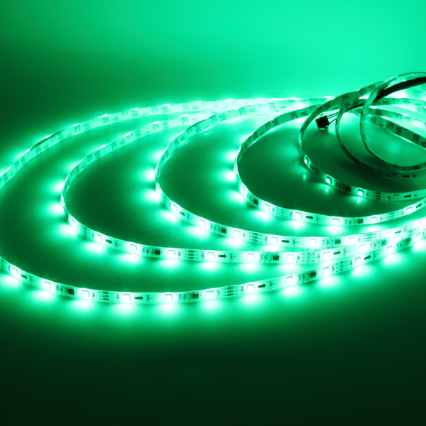 Светодиодная лента 5050, 30 led/m, A32, RGB-SPI, WS2811A controlled, 12V, IP65