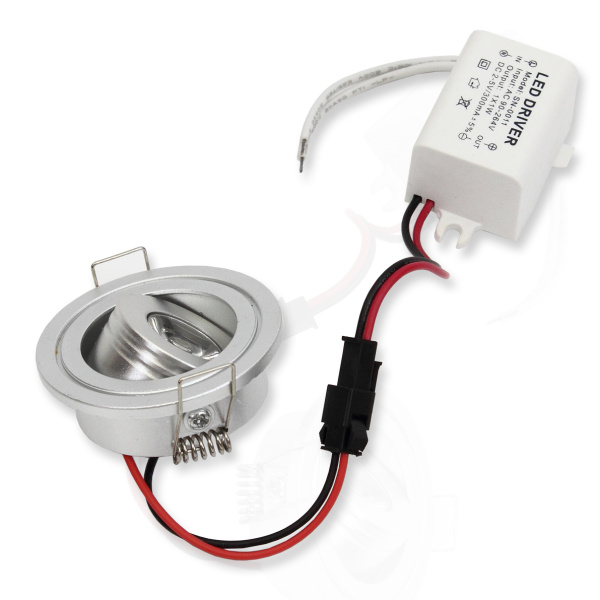 Светодиодный светильник точечный LC-009 SP30 (1W, warm white)