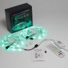 Набор светодиодной ленты 10XRGB30-A02 X12 (12V, RGB 30led/m 2x5m, IR, Wi-Fi, адаптер 220V, IP20)