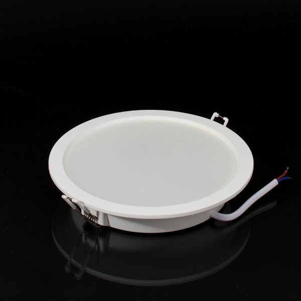 Светодиодный светильник  OM10 (220V, 15W, round D170mm, warm white)