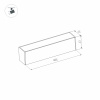 Светильник MAG-FLAT-45-L405-12W Warm3000 (WH, 100 deg, 24V) (Arlight, IP20 Металл, 5 лет)