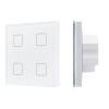 INTELLIGENT ARLIGHT Сенсорная панель DALI-301-11-IN White (BUS/24V, Backlight) (IARL, IP20 Пластик, 5 лет)