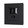 Датчик движения PRIME-PIR-BUILT-200W-BK (230V, 0.87A, MULTI, IP20) (Arlight, Пластик, 5 лет)