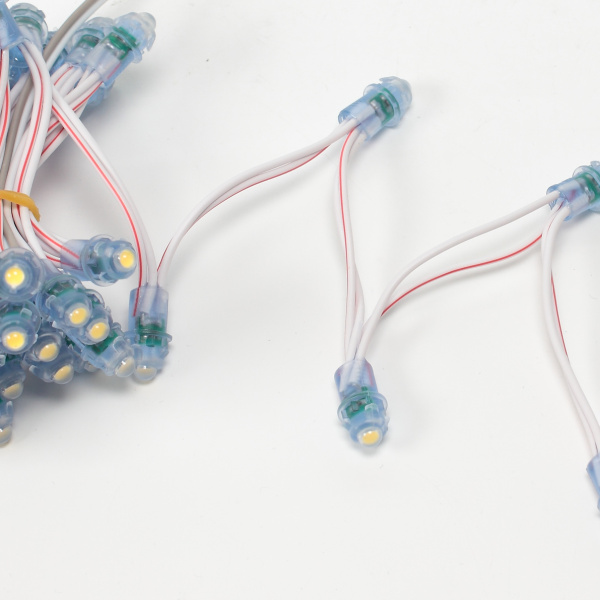 Светодиодный модуль пальчиковый MOD75 (12V, warm white, 9mm)