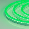 Гибкий неон ARL-CF2835-U15M20-24V Green (26x15mm) (Arlight, 8 Вт/м, IP65)