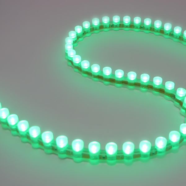 Светодиодная лента DIP PVC2 Standart PRO class,  96led/m, Green, 12V, IP65