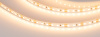 Лента RT-A120-8mm 12V Warm2400 (9.6 W/m, IP20, 2835, 5m) (Arlight, 9.6 Вт/м, IP20)