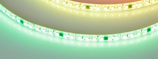 Лента герметичная SPI-SE-A120-10mm 24V RGB-PX6-BPT (23 W/m, IP65, 2835, 5m) (Arlight, бегущий огонь)