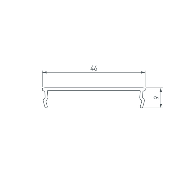 Экран ARH-LINE-4874-2000 OPAL (Arlight, Пластик)