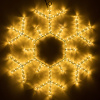 Фигура светодиодная ARD-SNOWFLAKE-M5-600x600-360LED Warm (230V, 20W) (Ardecoled, IP65)