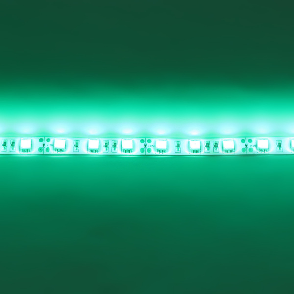 Светодиодная лента Standart PRO class, 5050, 60led/m, Green, 12V, IP65