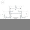 Профиль TK-F-2000 (CT) ANOD (Arlight, Алюминий)