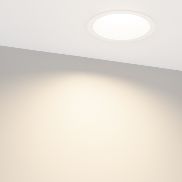 Светильник MS-DROP-BUILT-R137-24W Day4000 (WH, 90 deg, 230V) (Arlight, IP54 Металл, 5 лет)