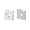Заглушка SL-KANT-H16-S10 SQUARE с отверстием (Arlight, Пластик)