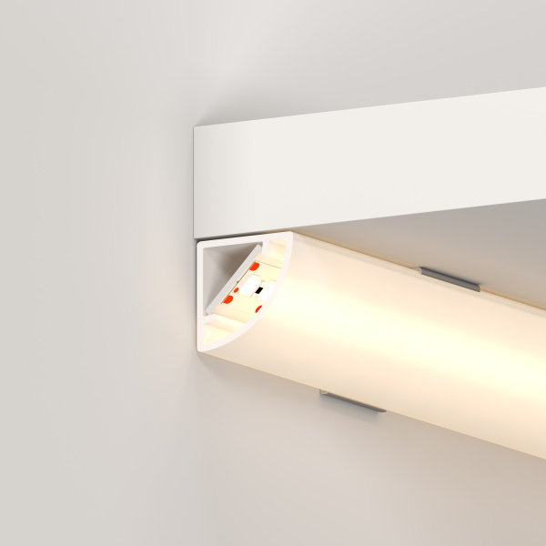 Профиль WPH-KANT-H16-2000 OPAL (Arlight, Пластик)