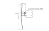 Профиль с экраном ALU-BASE-WING-2000 ANOD+FROST (Arlight, Металл)
