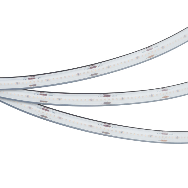 Лента герметичная CSP-PFS-X320-10mm 24V Warm2400 (10 W/m, IP68, TWP100, 5m) (Arlight, -)