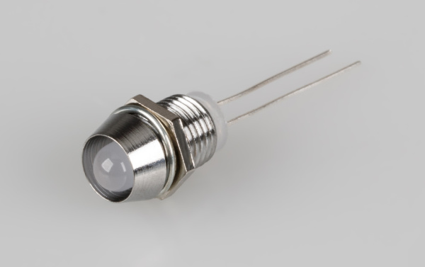 5CCI Держатель 5мм (хром.латунь, с гайкой) (Arlight, 5мм (круглый))