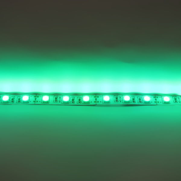 Светодиодная лента Standart class, 5050, 60led/m, Green, 12V, IP20