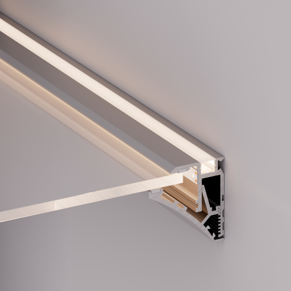 Профиль SHELF-600-2000 ANOD (Arlight, Алюминий)