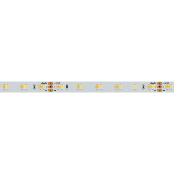 Лента RT 6-5000 24V White-MIX 2x (3528, 120 LED/m, LUX) (Arlight, 9.6 Вт/м, IP20)