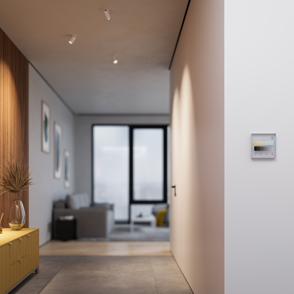 INTELLIGENT ARLIGHT Сенсорная панель SMART-DALI-301-11-1G-4SC-MIX-IN White (BUS/24V, Touch, 2.4G) (IARL, IP20 Пластик, 5 лет)