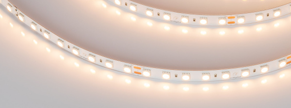 Лента UL-B80-10mm 24V Warm2700 (11 W/m, IP20, 5m) (Arlight, 7 лет)