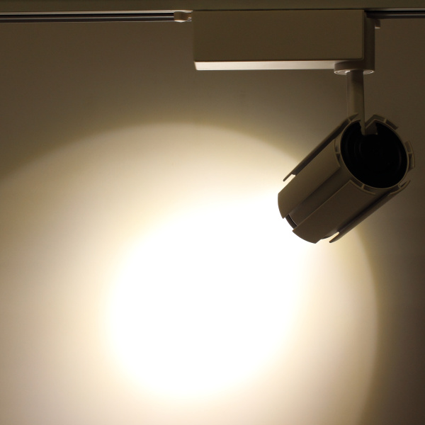 Светодиодный светильник трековый JH-A09-10W 2L PX45 (10W, 220V, day white)