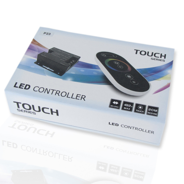 Контроллер RGB RF TOUCH P23 (12-24V, 216-432W)