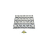 Блок линз 24B70-M120х120 (70°, 24x LED) (Turlens, -)
