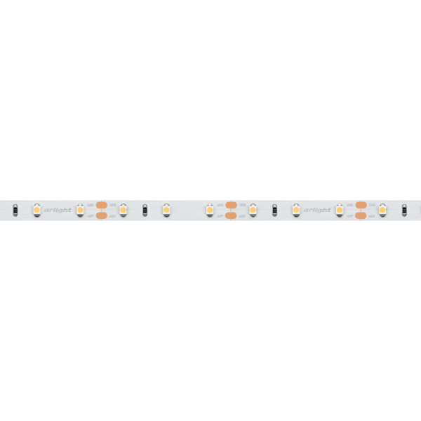 Лента RT 2-5000 12V Warm2700 (3528, 300 LED, CRI98) (Arlight, 4.8 Вт/м, IP20)