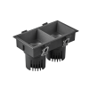 Светильник MS-FLOW-BUILT-S157x85-2x6W Day4000 (BK, 38 deg, 230V) (Arlight, IP20 Металл, 5 лет)