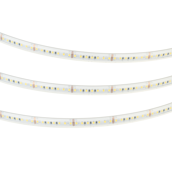 Лента герметичная RTW-PS-A140-12mm 24V Warm2400 (4-18 W/m, IP67, 5m) (Arlight, CRI>90)