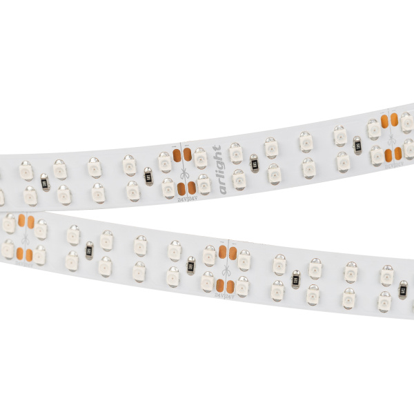 Лента RT 2-5000 24V Blue 2x2 (3528, 1200 LED, LUX) (Arlight, 19.2 Вт/м, IP20)