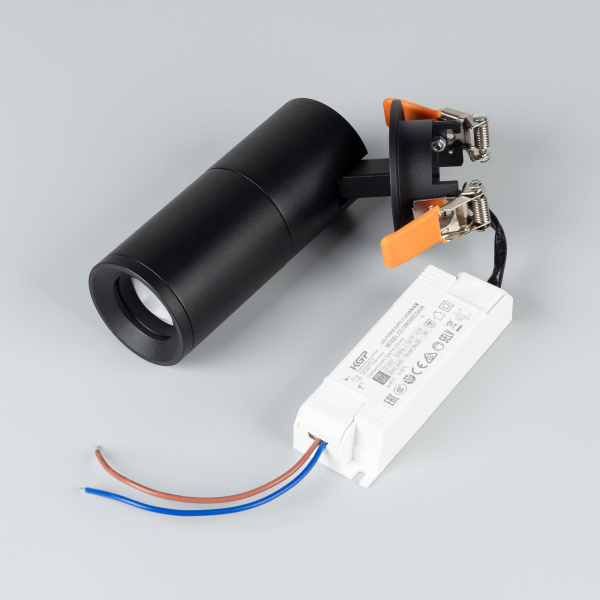 Светильник LGD-ARTEMIS-BUILT-FLAP-R55-12W Warm2700 (BK, 8-80 deg, 230V) (Arlight, IP20 Металл, 5 лет)