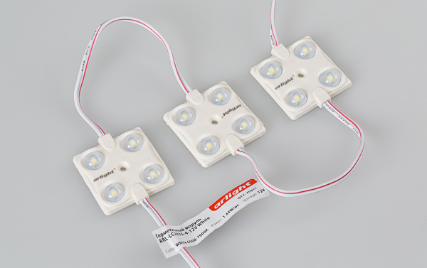 Модуль герметичный ARL-LC2835-4-12V White (Arlight, Закрытый)
