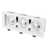 Светильник CL-KARDAN-S260x102-3x9W Day (WH, 38 deg) (Arlight, IP20 Металл, 3 года)