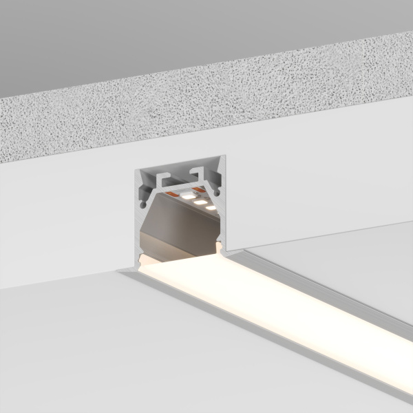 Профиль LINIA25-F-2000 ANOD  (Arlight, Алюминий)