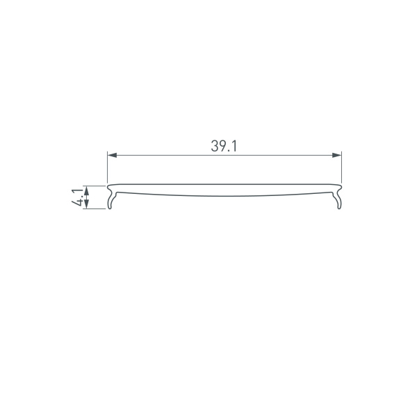 Экран матовый KLUS-P45-2000 Flat OPAL (Arlight, Пластик)