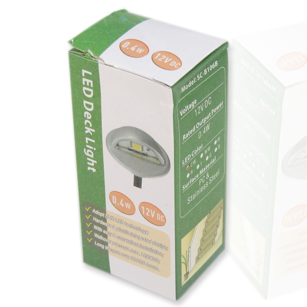Светодиодный светильник точечный R IP65 (0,4W, 12V, Warm White)