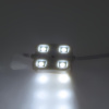 Светодиодный модуль квадратный 5050-4 (50Lm, 1,44W, 12V, Day White)