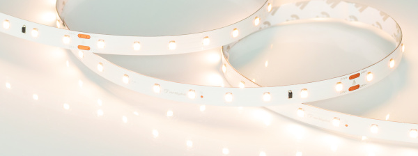 Лента IC 2-30000 24V Warm3000 10mm (2835, 60 LED/m, LUX) (Arlight, 4.6 Вт/м, IP20)